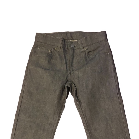 Levi's 510 Skinny Performance Big Boys Jeans 8Reg W24 L22 Dark Gray Jeans - Picture 4 of 9